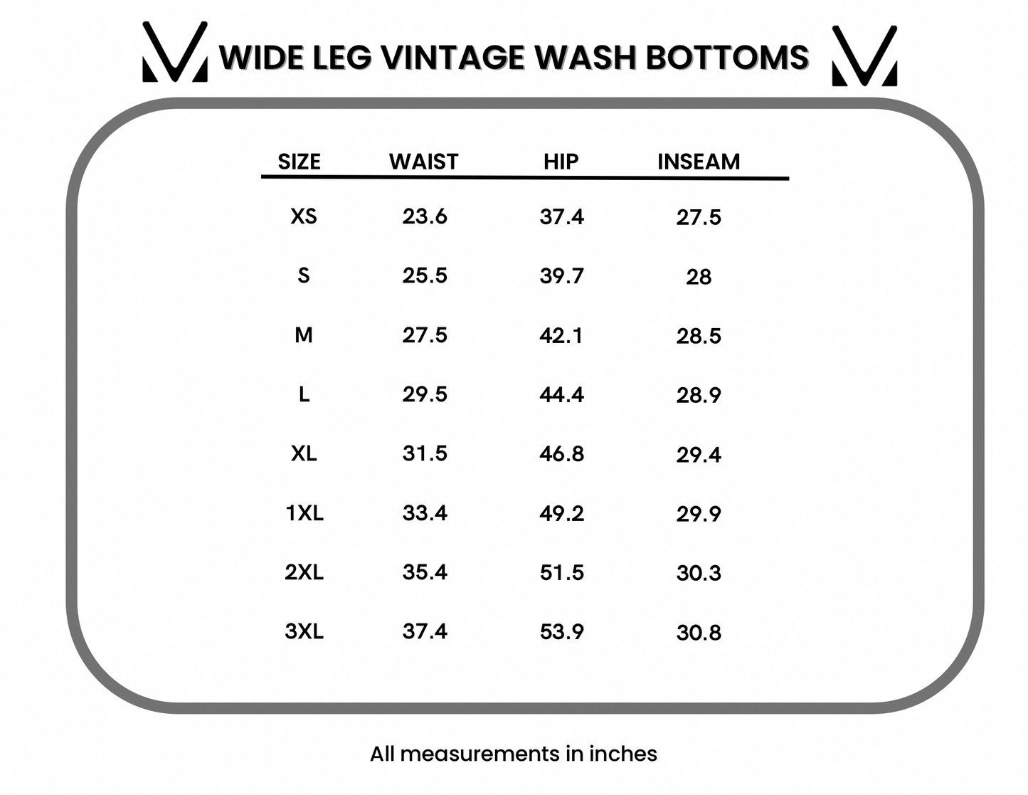 IN STOCK Wide Leg Vintage Wash Bottoms - Tan