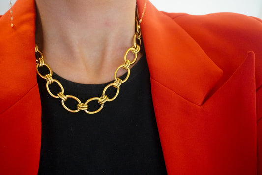 LUXE CHAIN NECKLACE by Chansuttpearls
