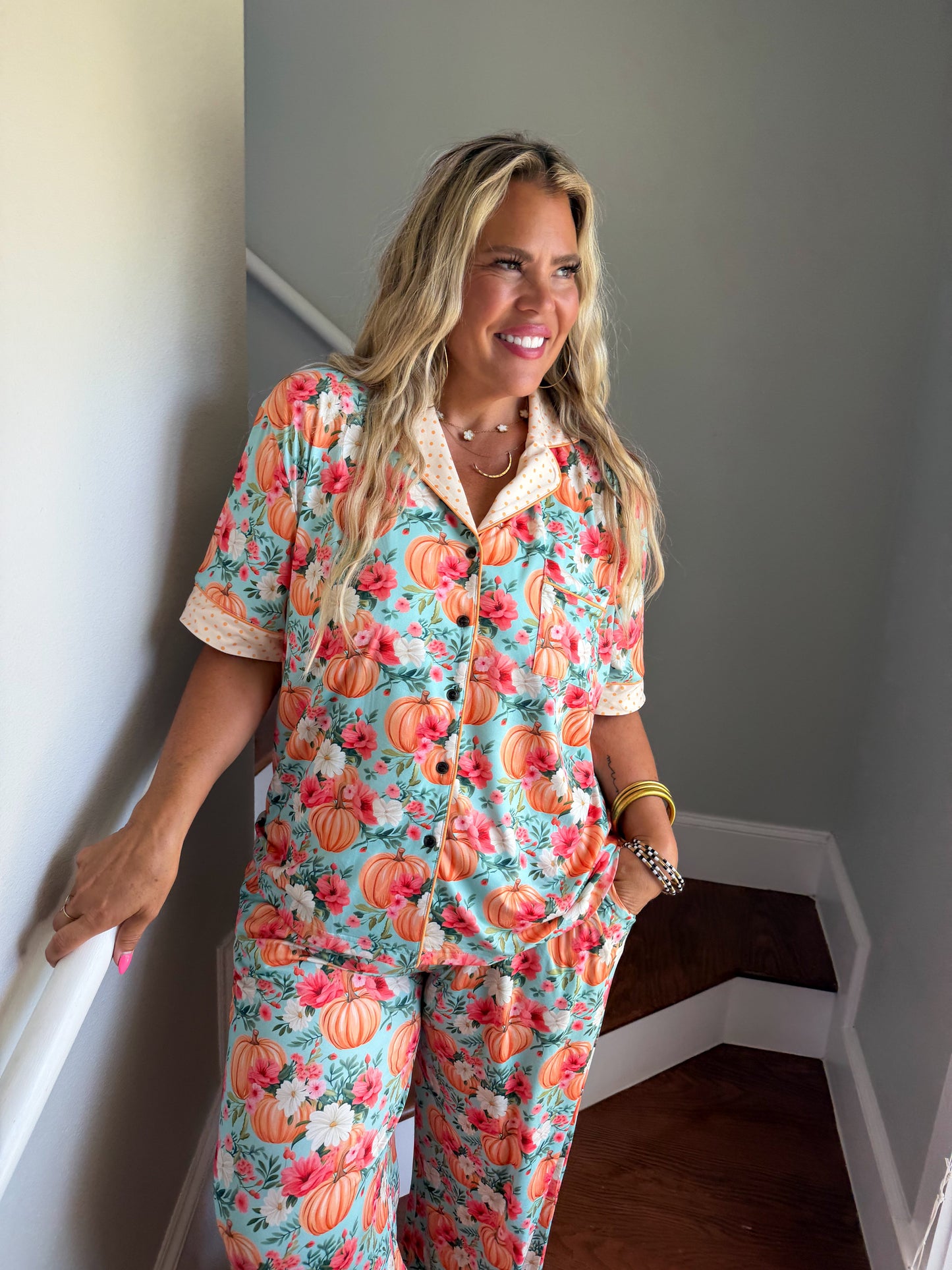 PREORDER- HOME GATHERING LUXE PJ SET by Blakeley