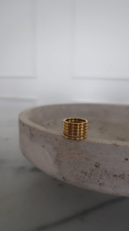 FAITH RING  by Chansuttpearls