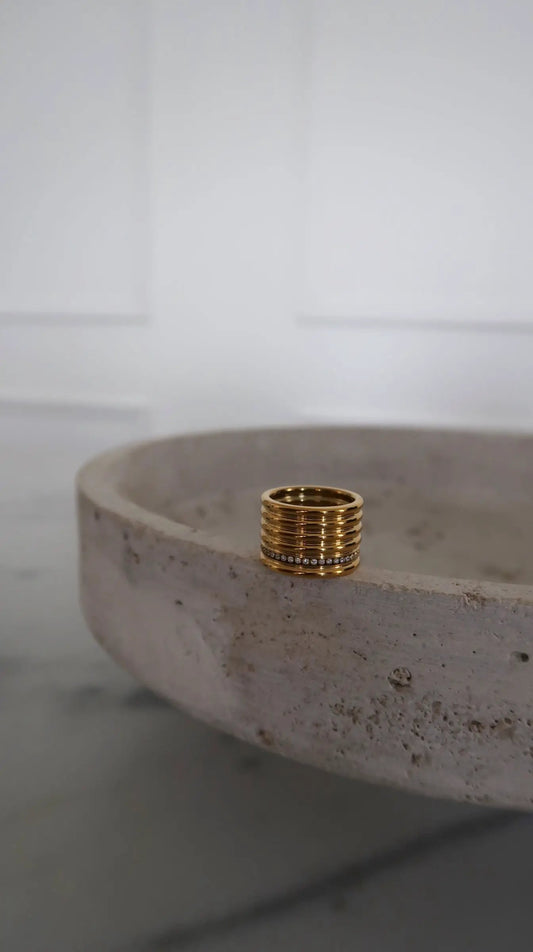 FAITH RING  by Chansuttpearls