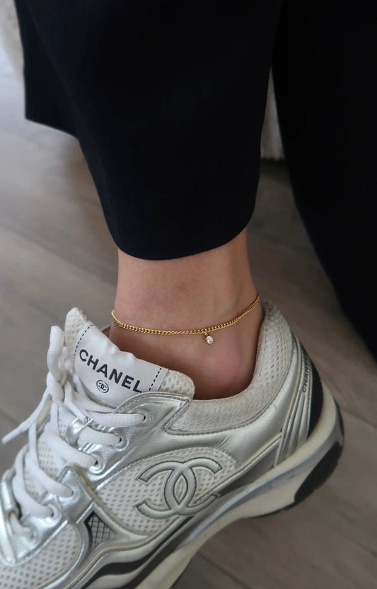 OLIVIA ANKLET by Chansuttpearls