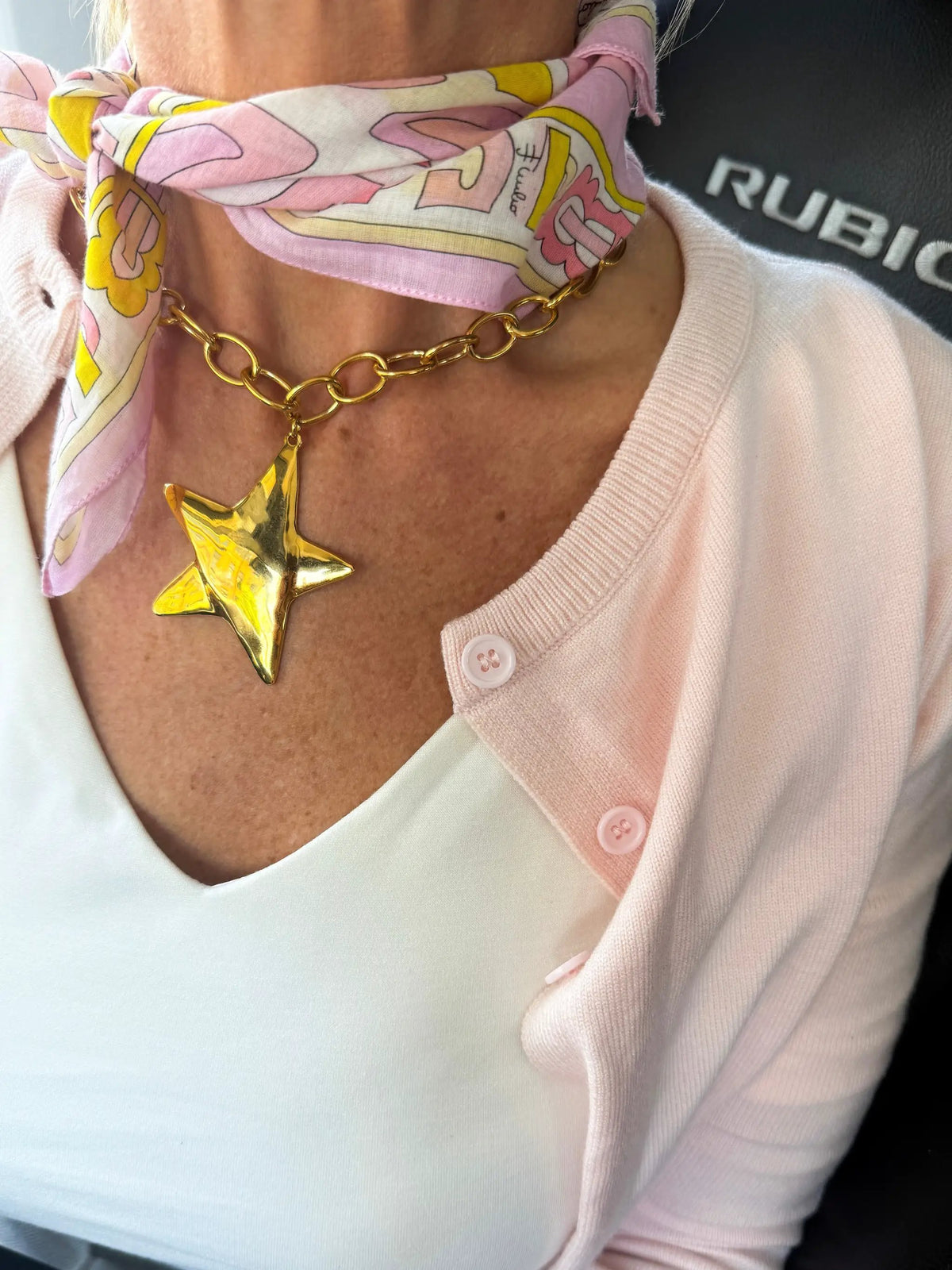 STAR NECKLACE by Chansuttpearls