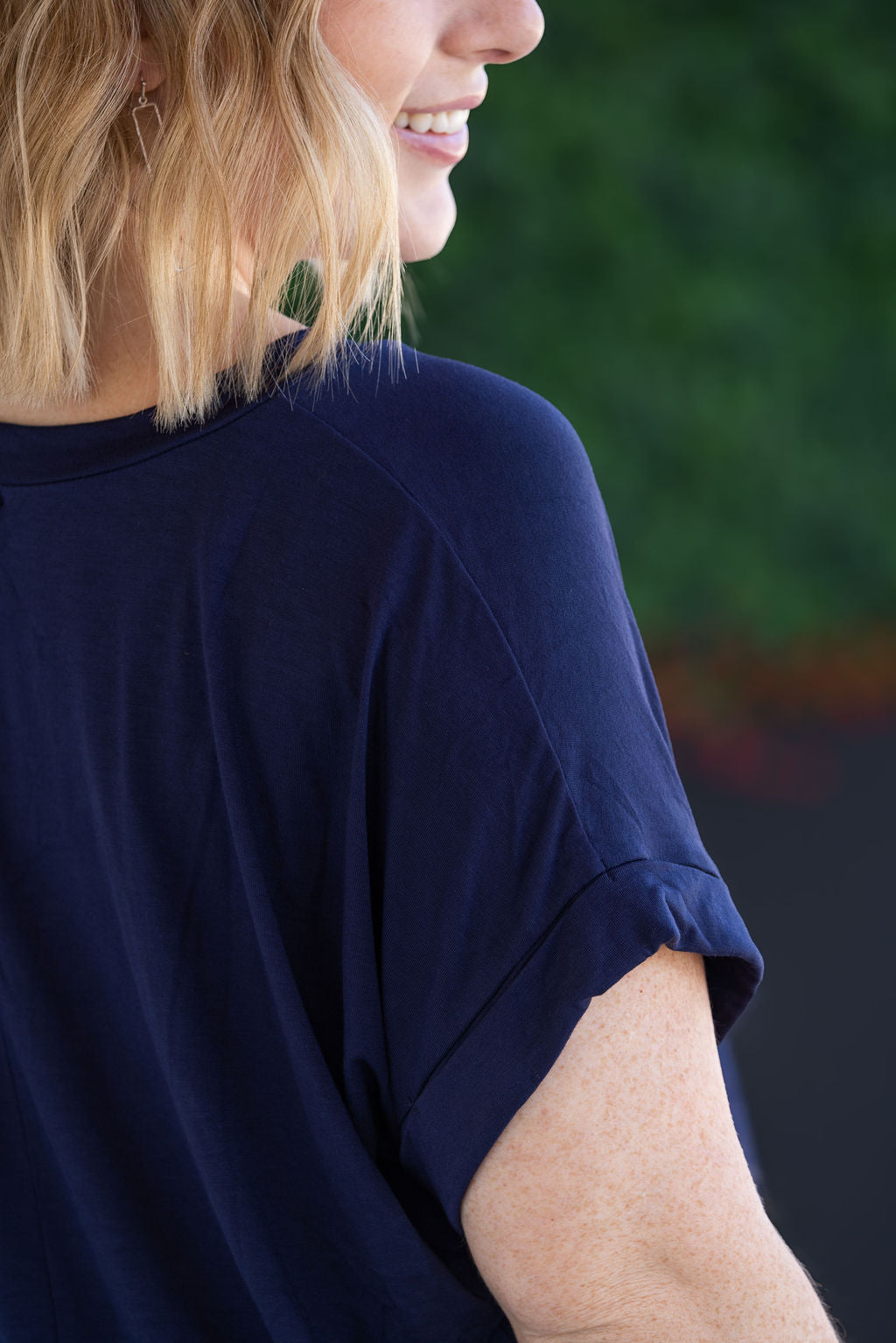IN STOCK Sierra Pocket Top - Navy