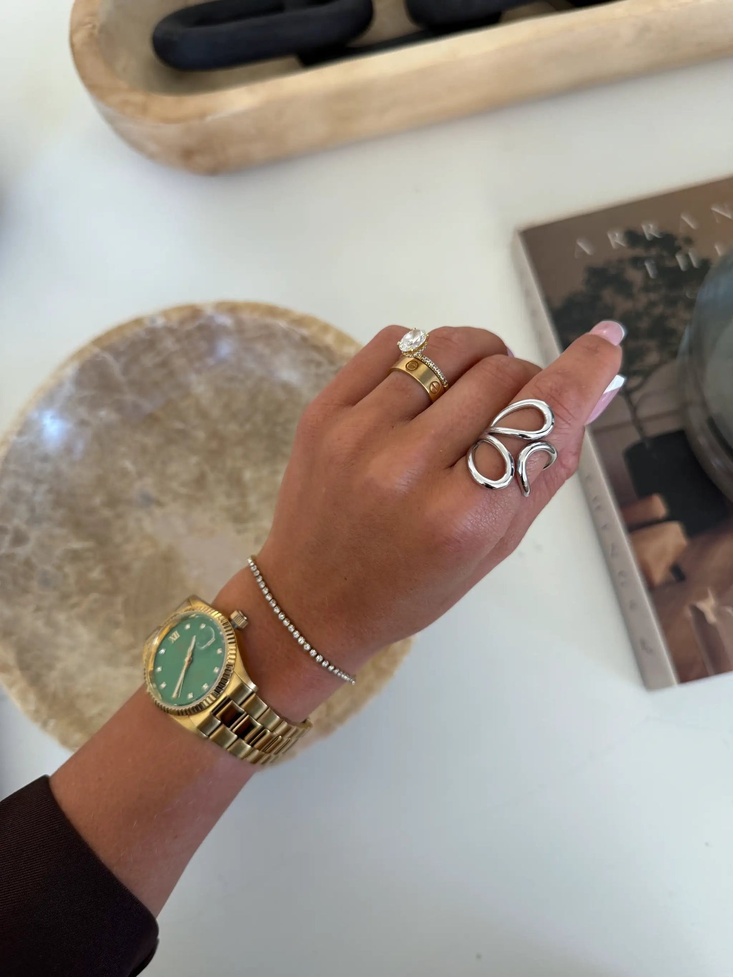 CLAIRE RING by Chansuttpearls