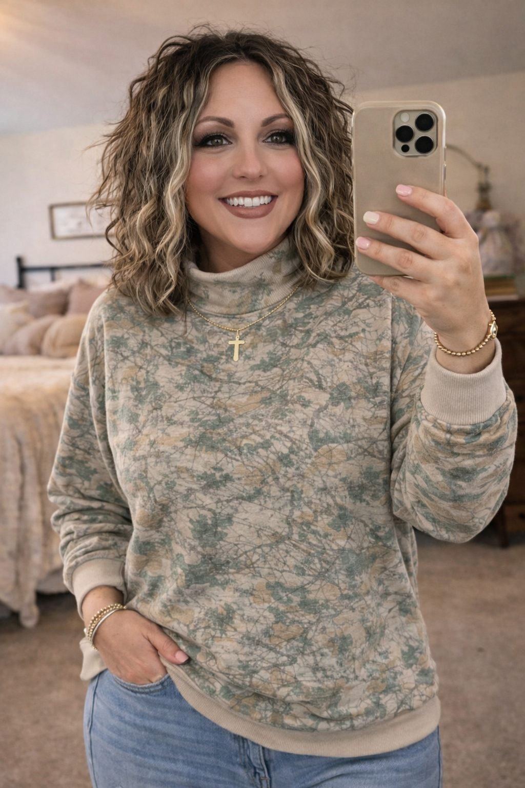 Miller Mock Neck Sweatshirt