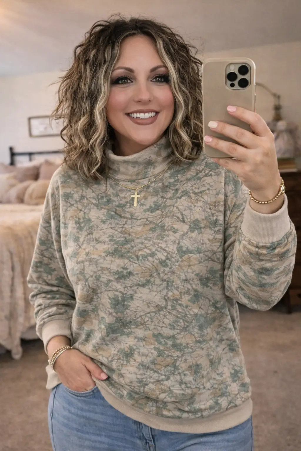 Miller Mock Neck Sweatshirt by BLAKELEY