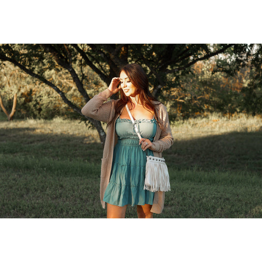 Boho fringe crossbody bag boutique fashion accessory