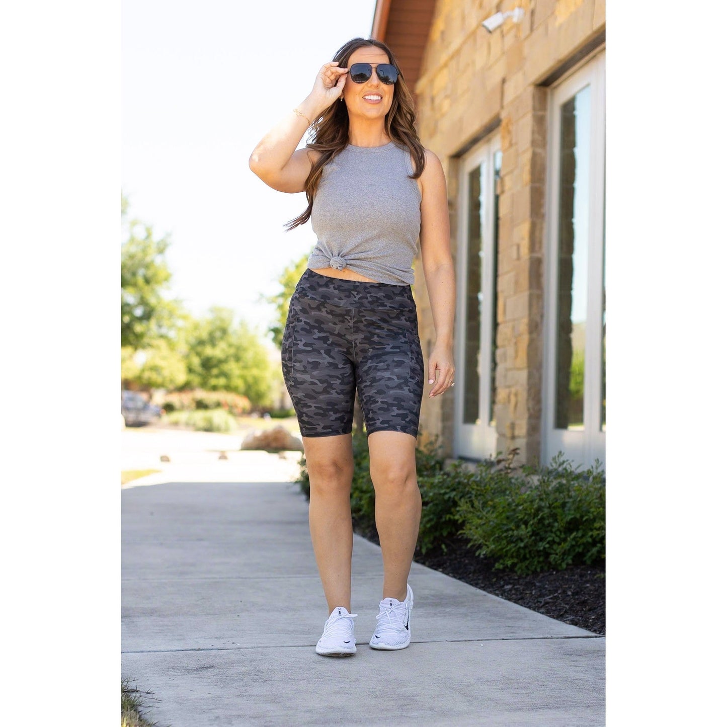 Ready to Ship | MAVERICK BIKER SHORTS - Luxe Leggings by Julia Rose®