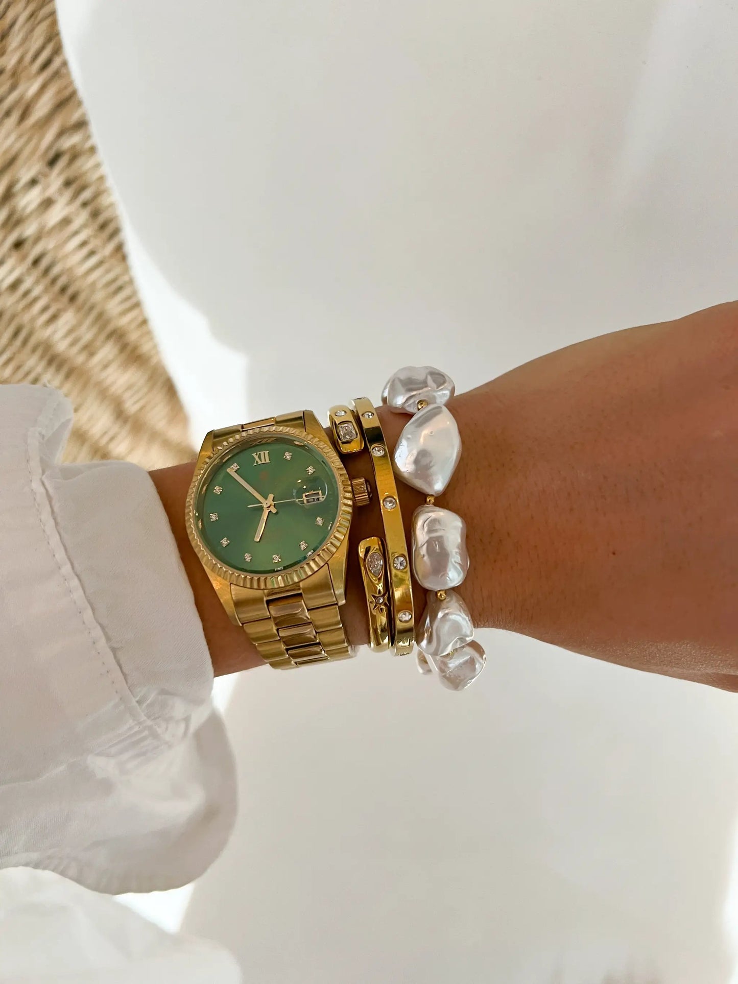CHUNKY PEARL BRACELET by Chansuttpearls
