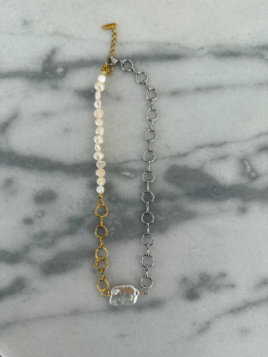 Katherine Necklace Water Resistant Adjustable 16 to 18 Inches Lifetime Warranty by Chansuttpearls