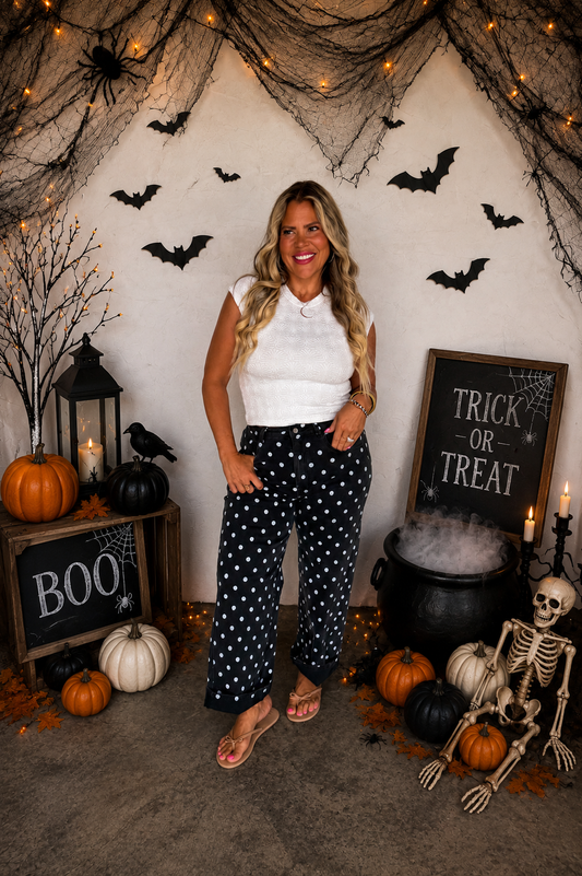 Blakeley Hocus Pocus Dot Jeans - Preorder by Blakeley