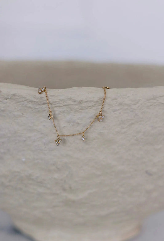 WILLOW ANKLET by Chansuttpearls