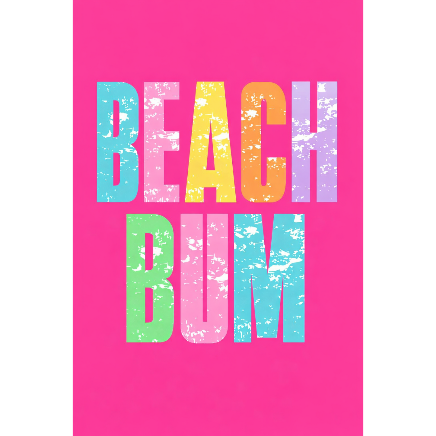 Ready to Ship | Beach Bum Blanket - Hot Pink