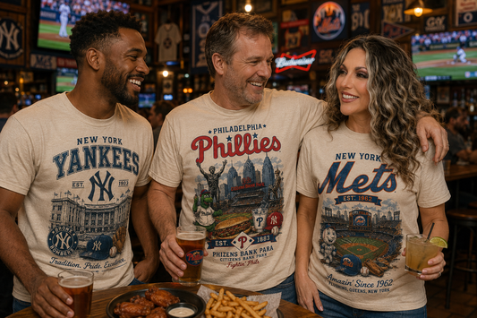 New York Mets Ivory Unisex T-Shirt