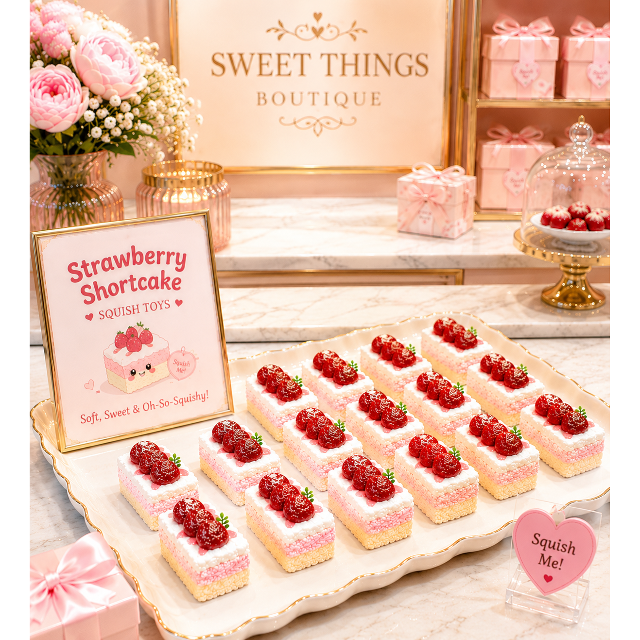 PreOrder | Strawberry Shortcake Squishy