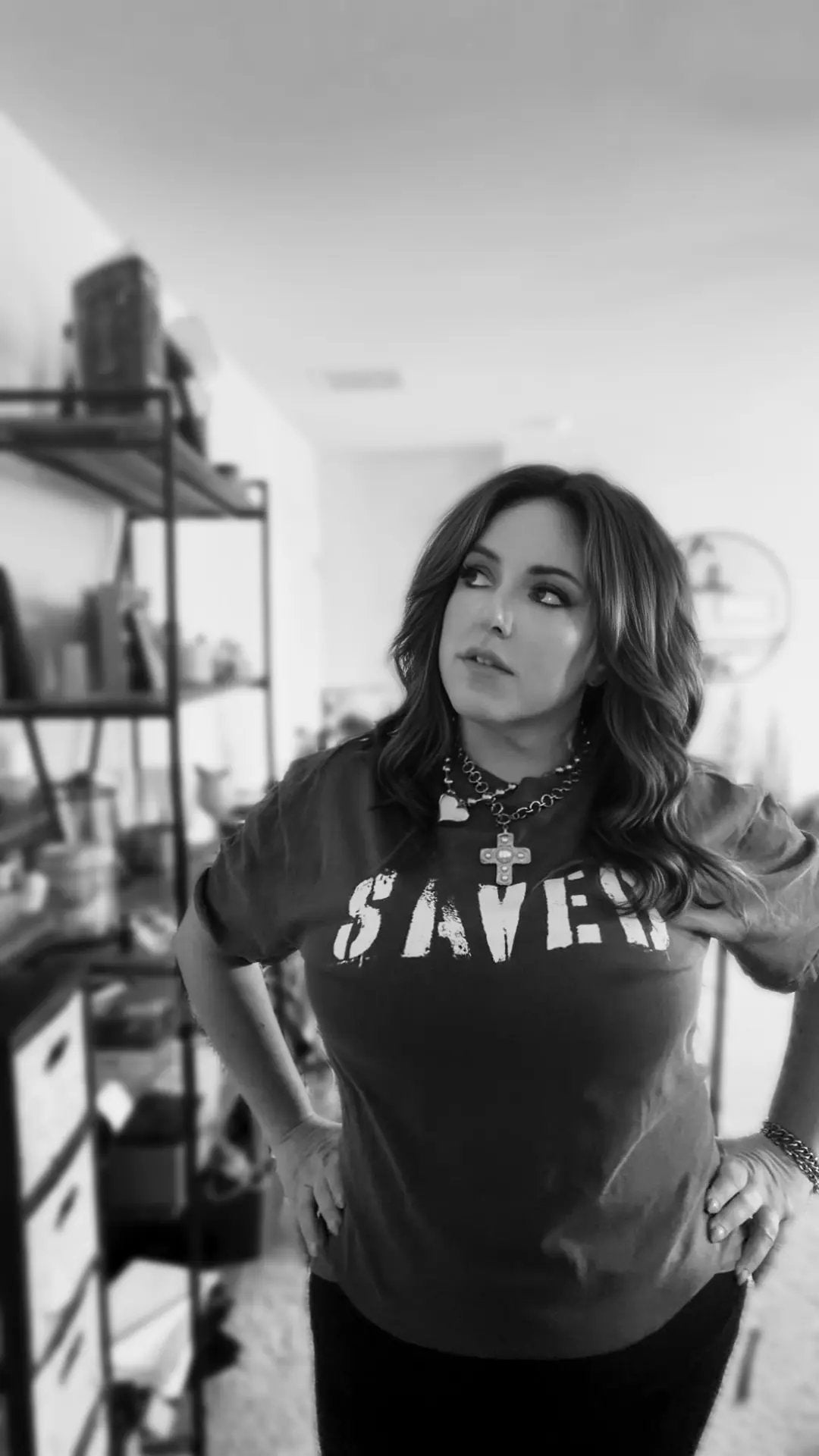 Saved – Vintage Faith Graphic Tee Unisex by Knitted Grace