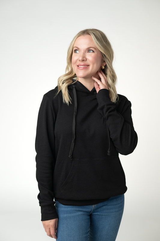 IN STOCK Hailey Hoodie - Black by Michelle Mae