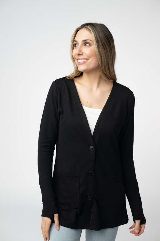 IN STOCK Cori Cardigan - Black by Michelle Mae