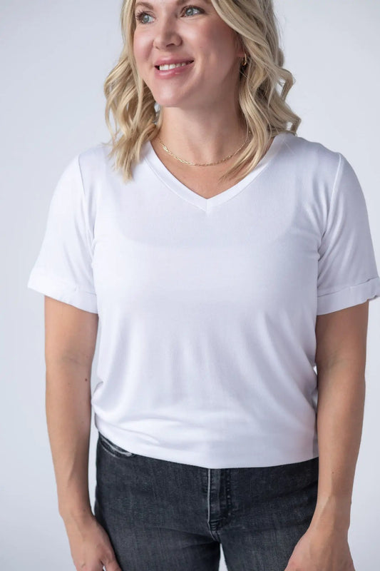 Sophie Top - White by Michelle Mae