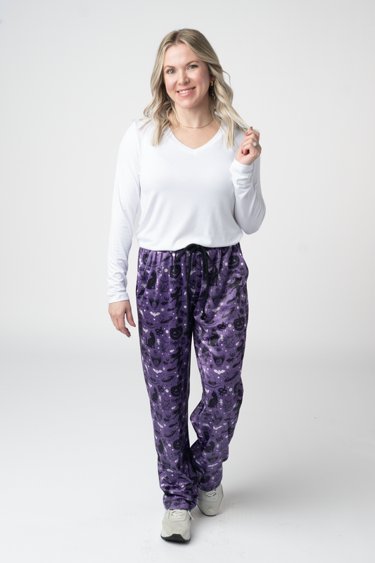 Lounge Pants - I Put A Spell On You by Michelle Mae
