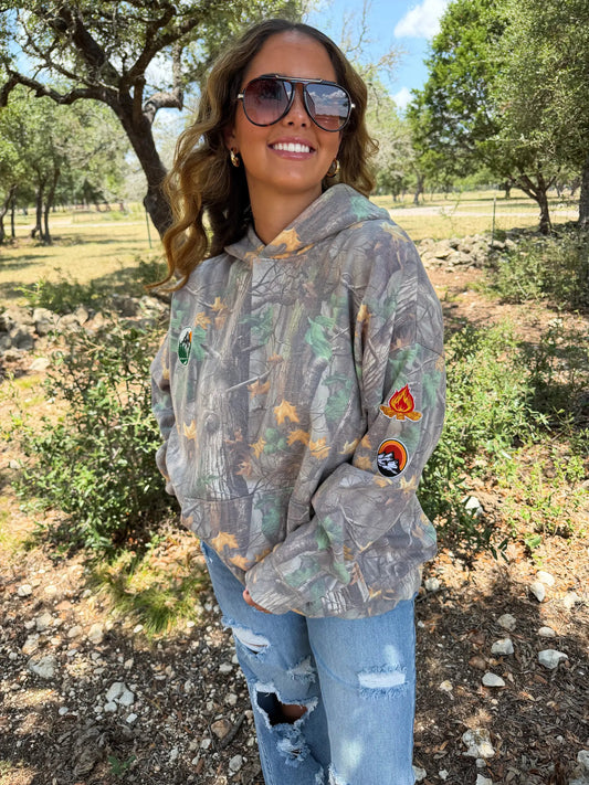 PREORDER- HIDDEN TRAIL CAMO HOODIE PULLOVER by BLAKELEY