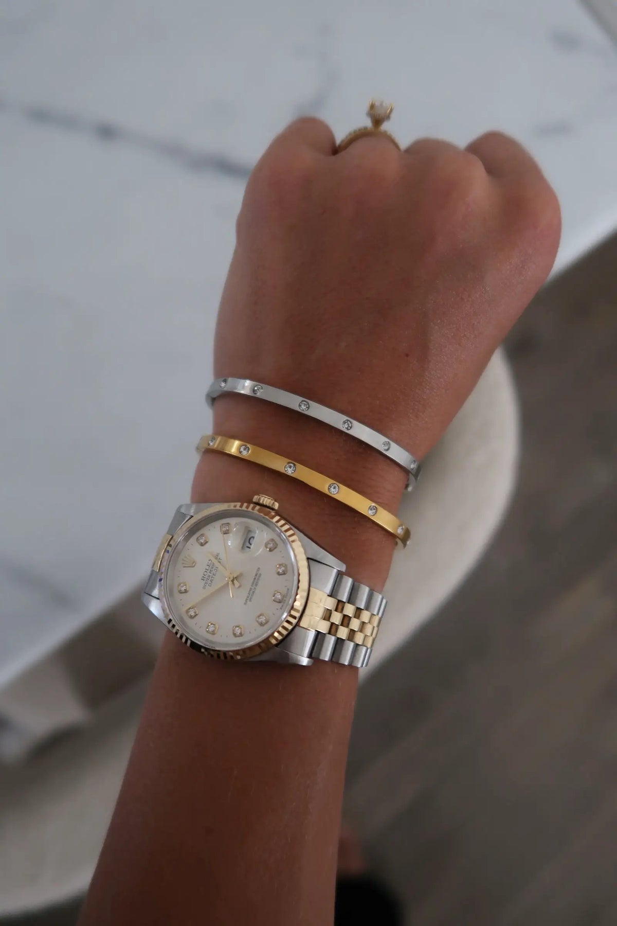 GLAM BANGLE by Chansuttpearls