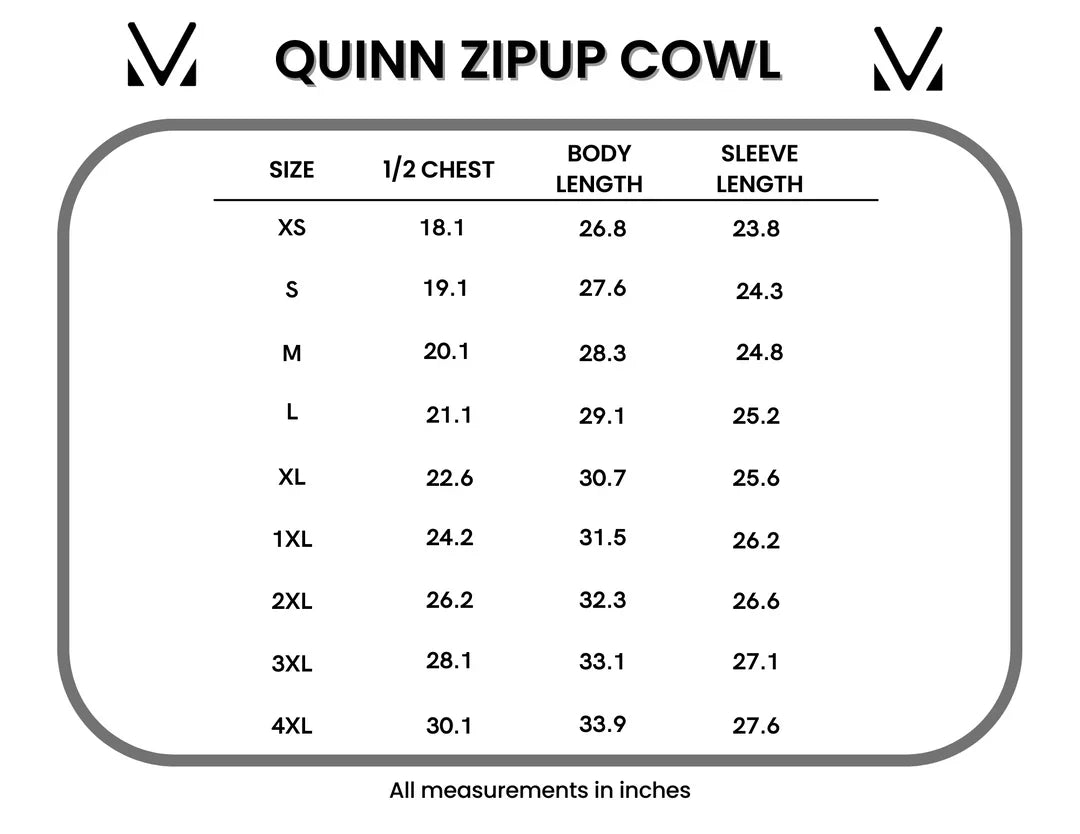 IN STOCK Quinn ZipUp Cowl - Black FINAL SALE