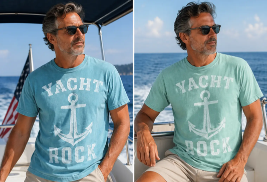 Yacht Rock Unisex T Shirt by Knitted Grace Boutique