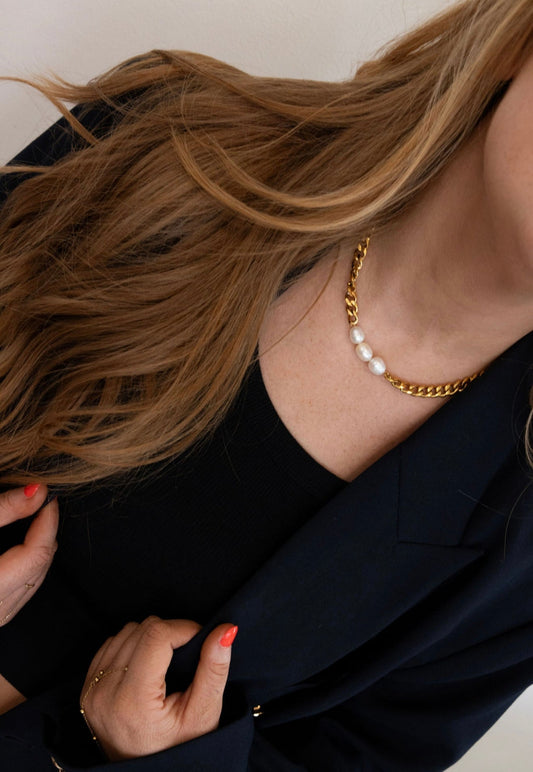 3 PEARL NECKLACE by Chansuttpearls