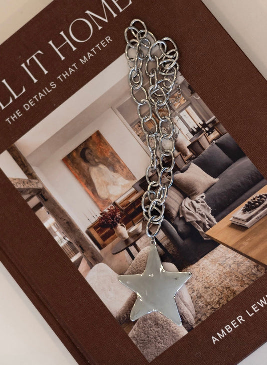 STAR NECKLACE by Chansuttpearls