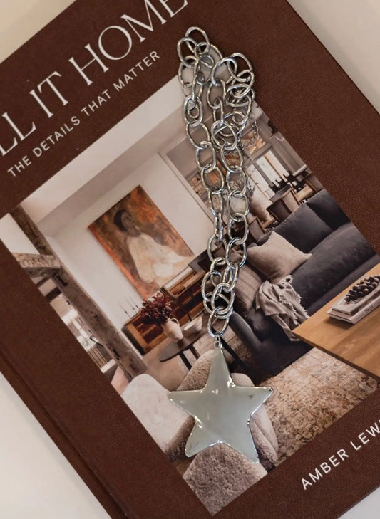 STAR NECKLACE by Chansuttpearls