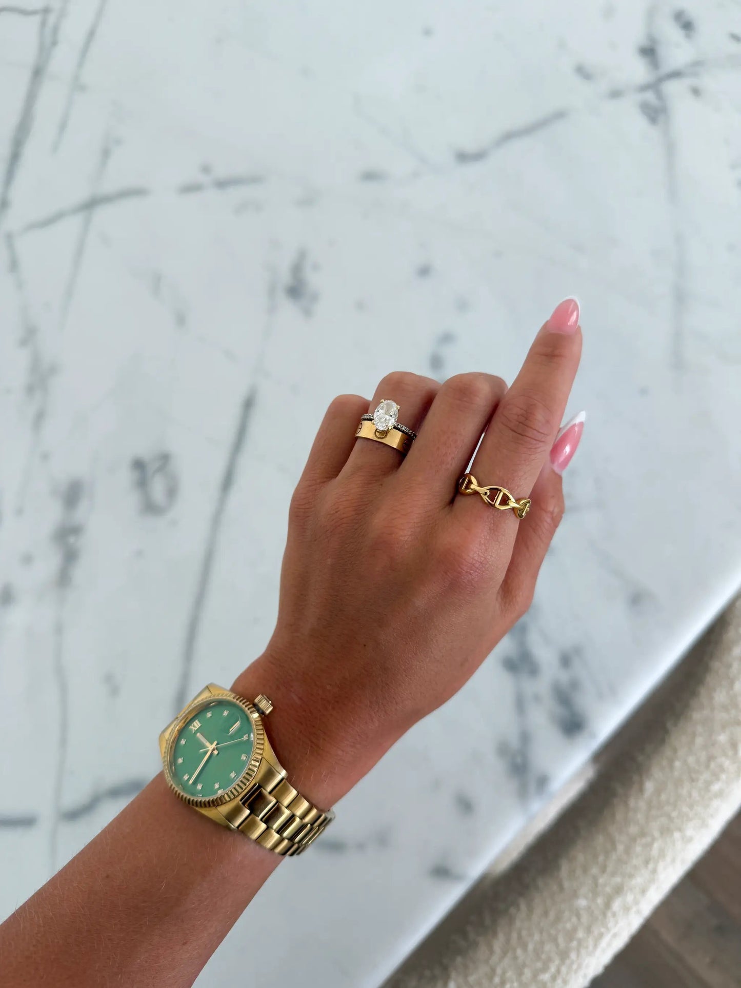 KENNEDY RING by Chansuttpearls