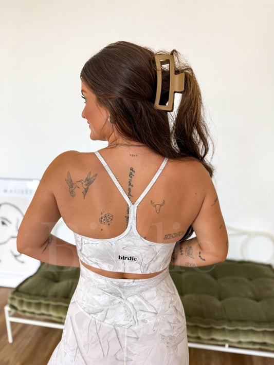 Birdie Elevated Motion Sports Bra | Pearl Camo by Birdie