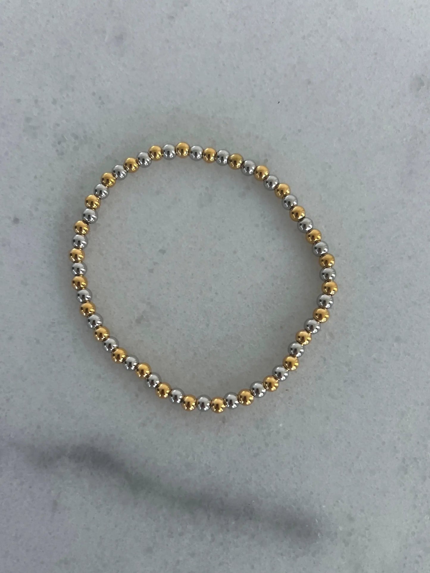TWO TONED BEADED BRACELET by Chansuttpearls