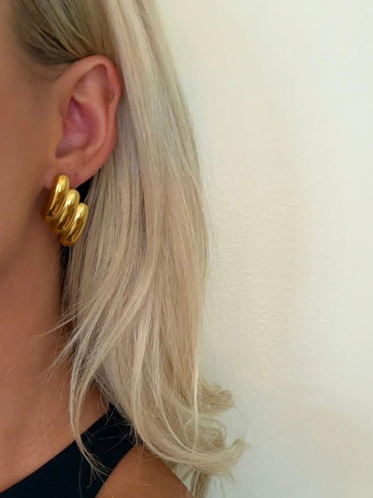 Sarah Earrings Water Resistant With Lifetime Warranty by Chansuttpearls