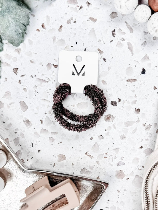 IN STOCK Fuzzy Duo Hair Tie Set FINAL SALE by Michelle Mae