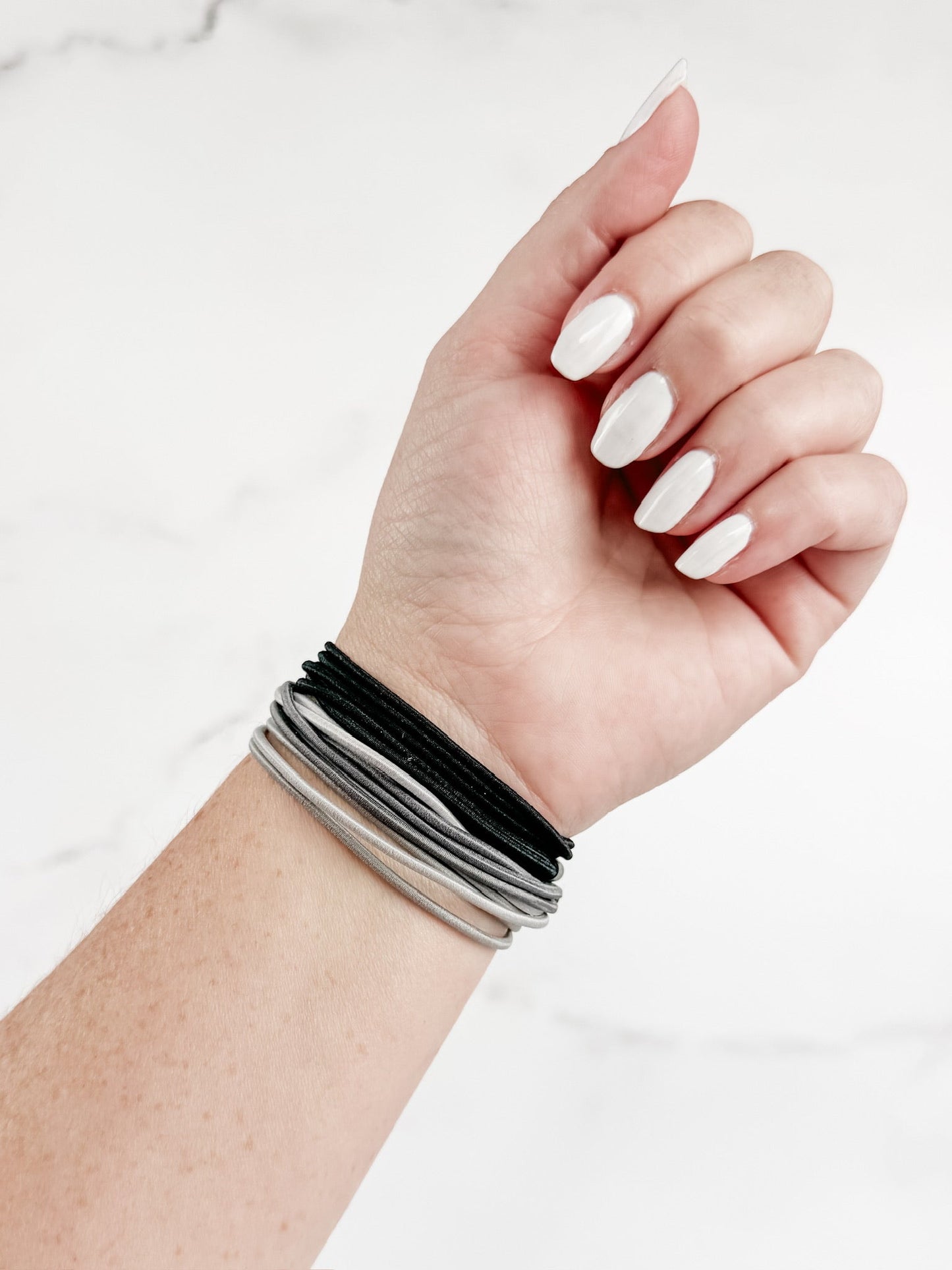 IN STOCK Black and Grey Hair Tie Sets FINAL SALE