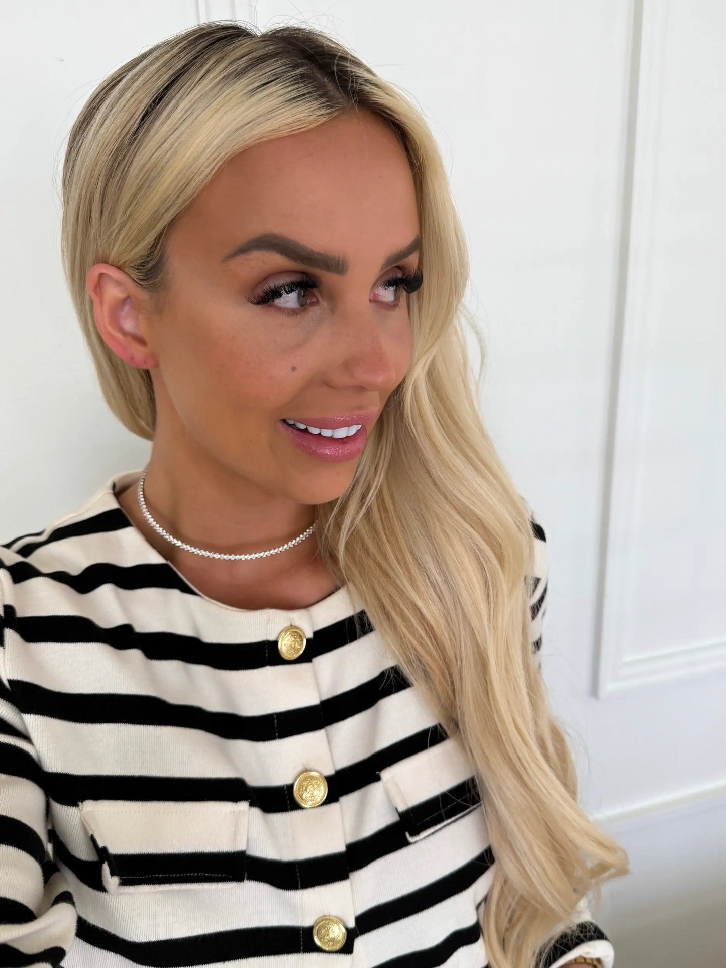 LUXE TENNIS NECKLACE by Chansuttpearls