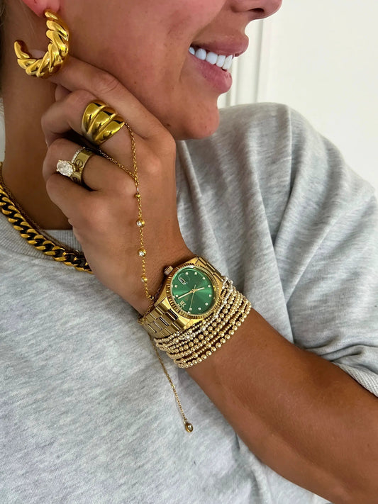 AMELIA HOOPS by Chansuttpearls