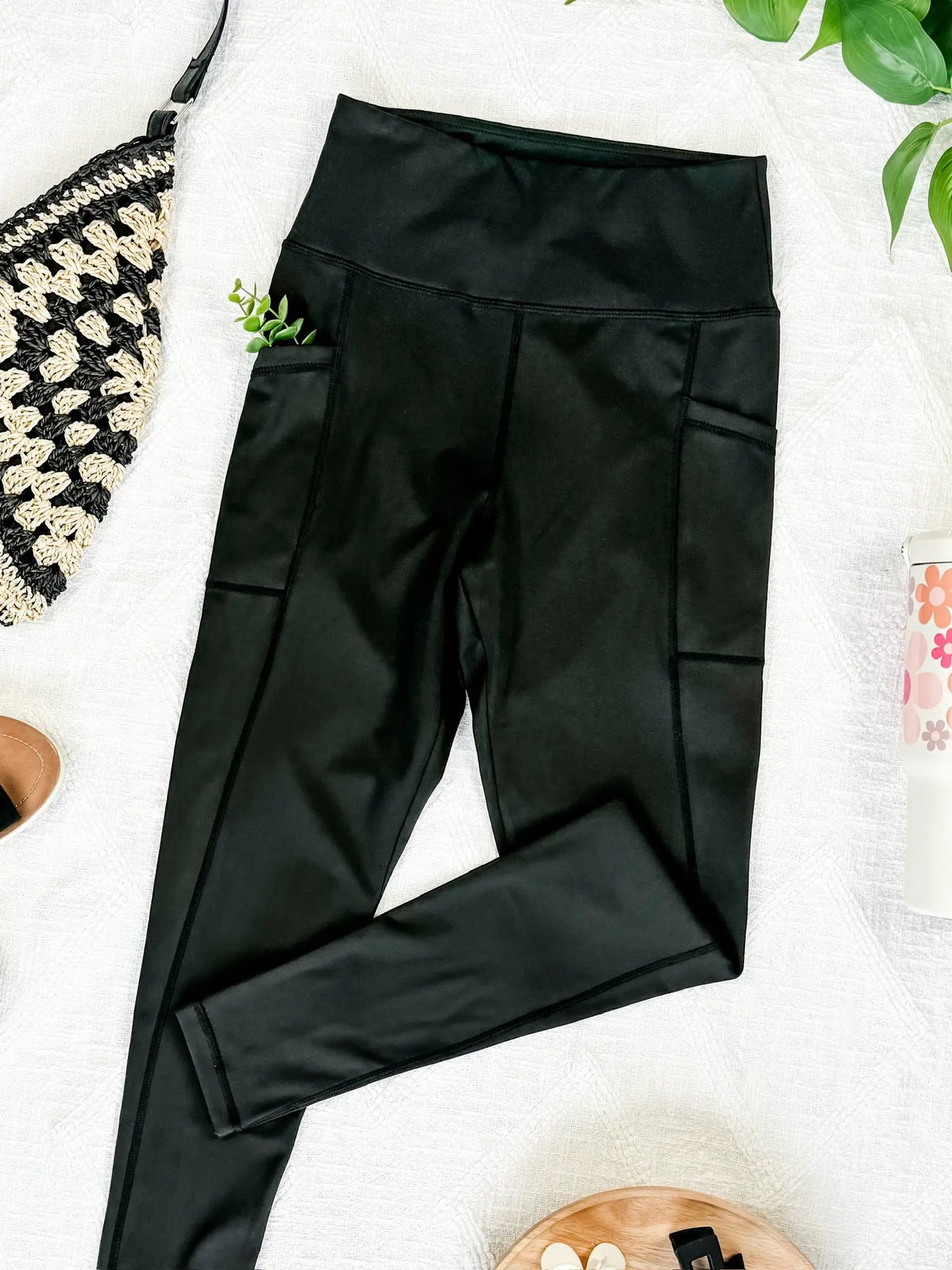 IN STOCK Athleisure Leggings - Black by Michelle Mae