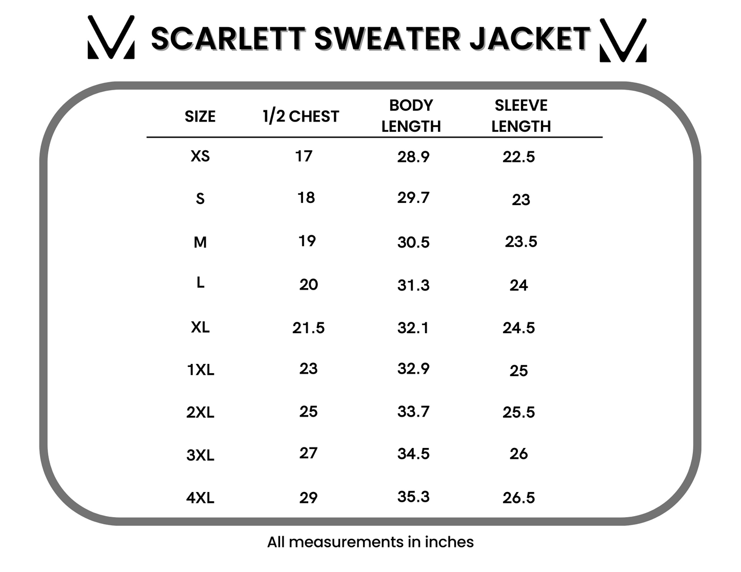 IN STOCK Scarlett Sweater Jacket - Mocha by Michelle Mae
