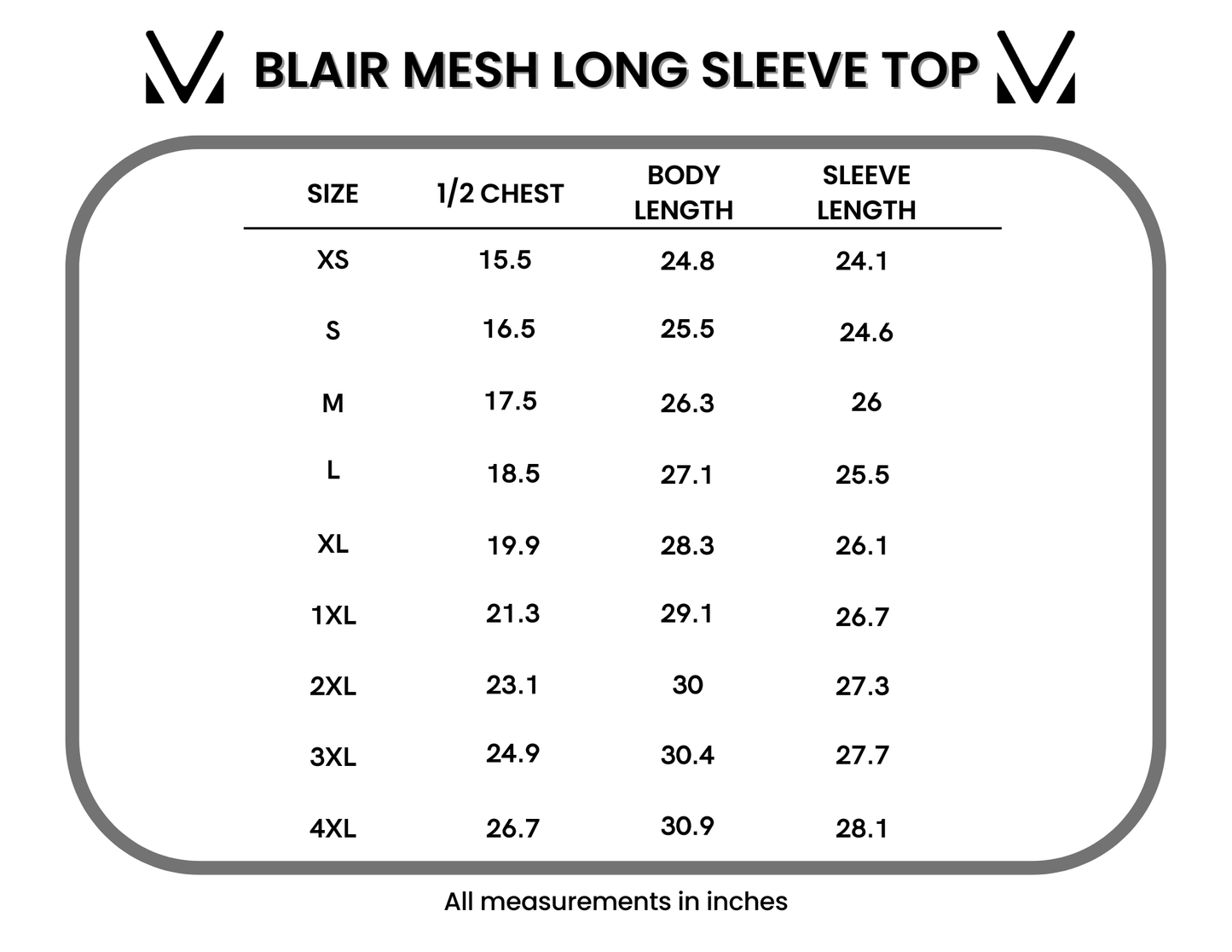 Blair Mesh Long Sleeve Top Black White Checkered Print