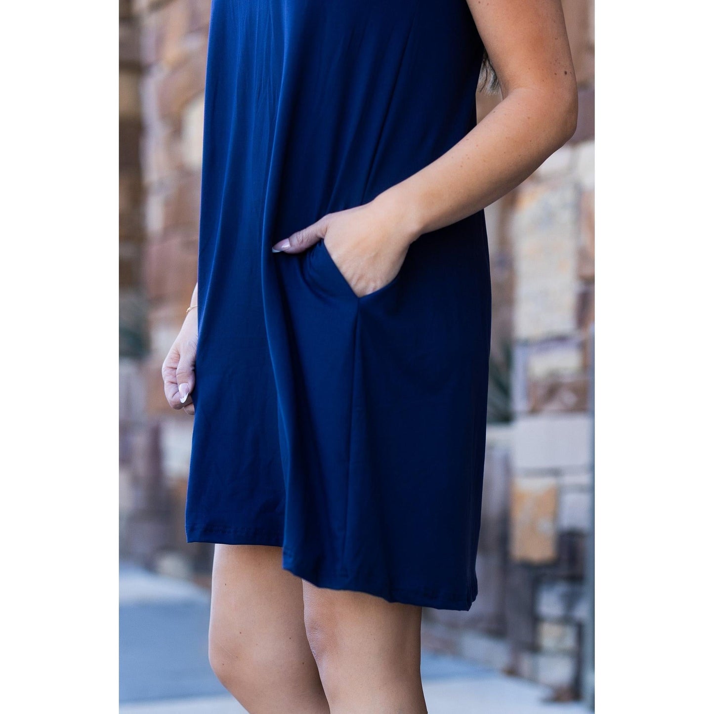 Ready to Ship | The Kacey - Navy Swing Dress
