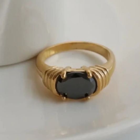 Diamond Ring With Two Options Water Resistant Size 6 7 8 by Chansuttpearls