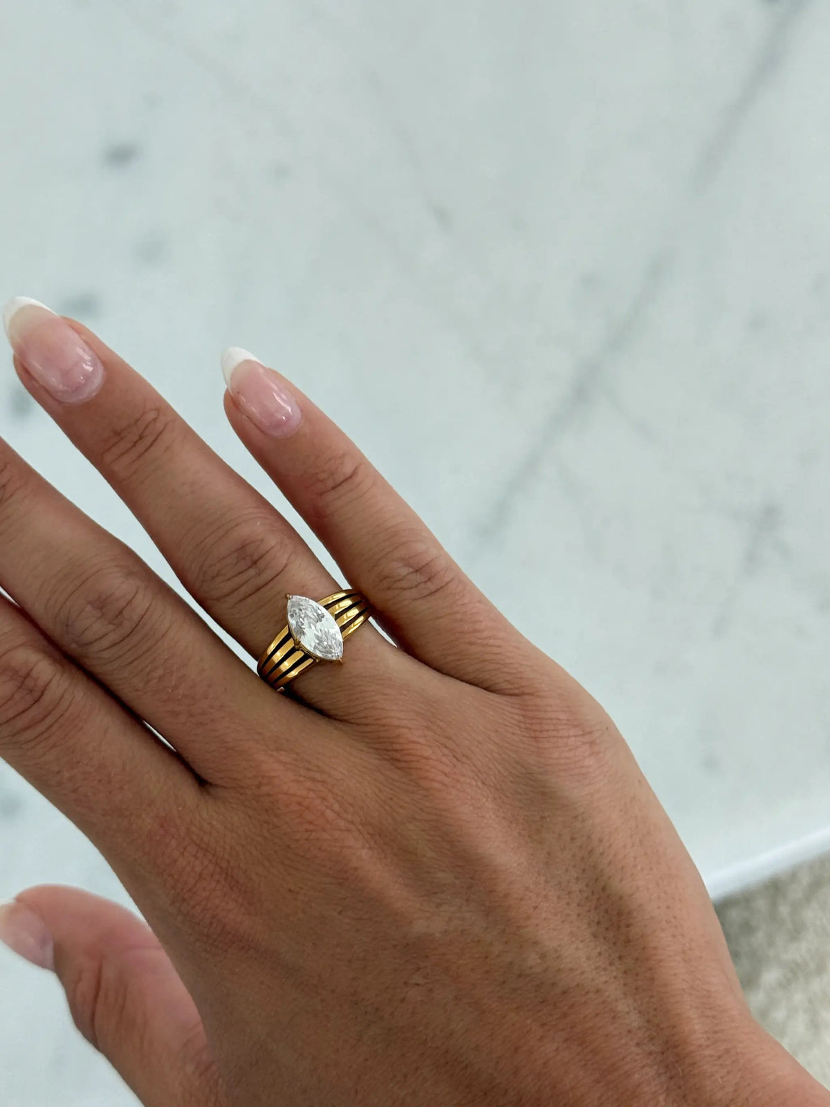 Emily Ring Water Resistant Jewelry With Lifetime Warranty