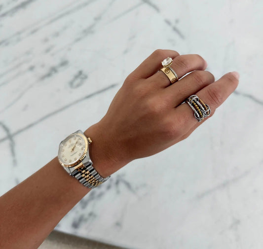 Casey Ring Water Resistant Jewelry With Lifetime Warranty by Chansuttpearls