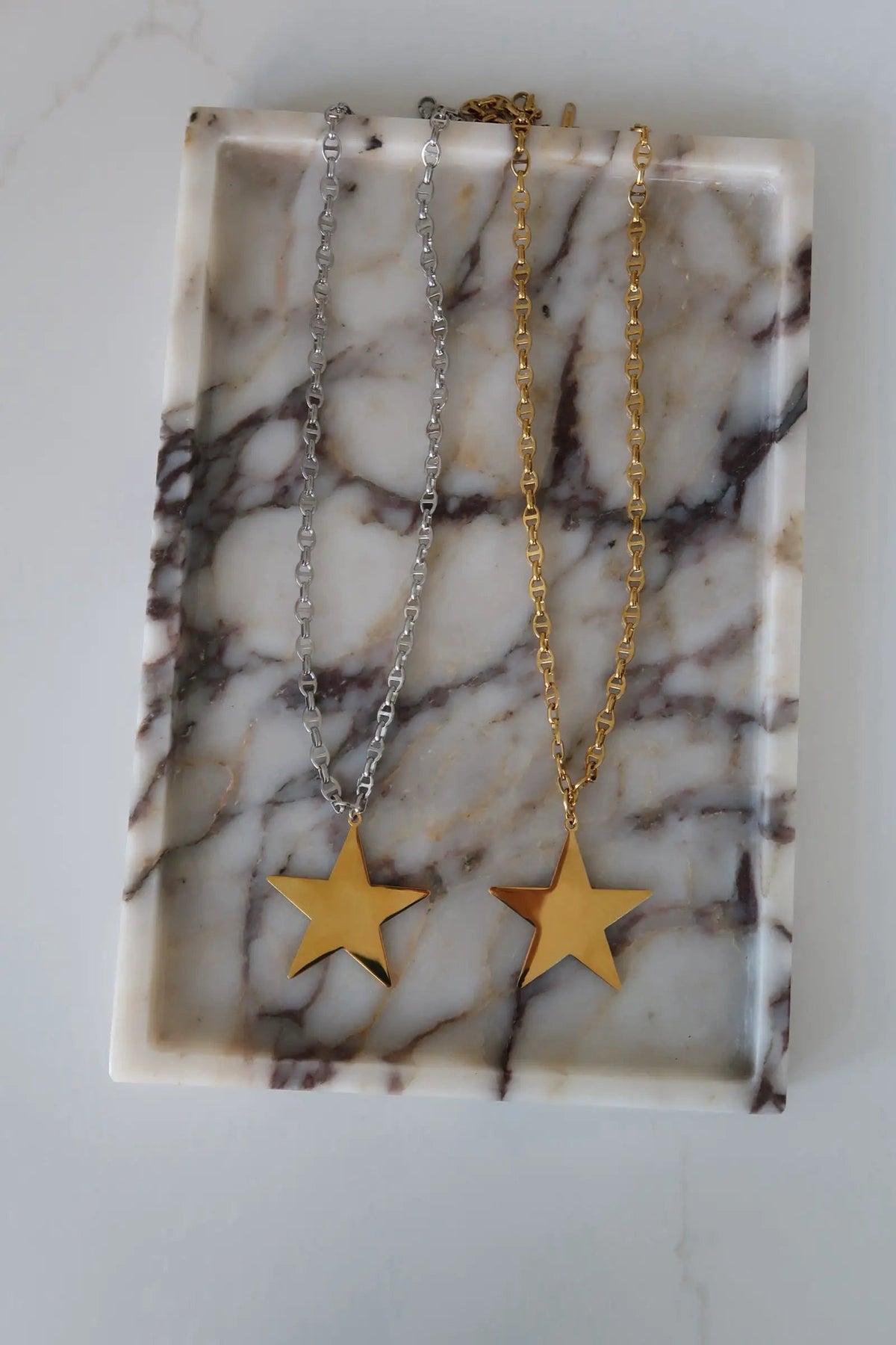 XL STAR NECKLACE by Chansuttpearls