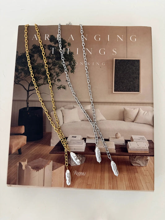 Jordan Necklace Sterling Silver Chain Pendant Gift For Her by Chansuttpearls