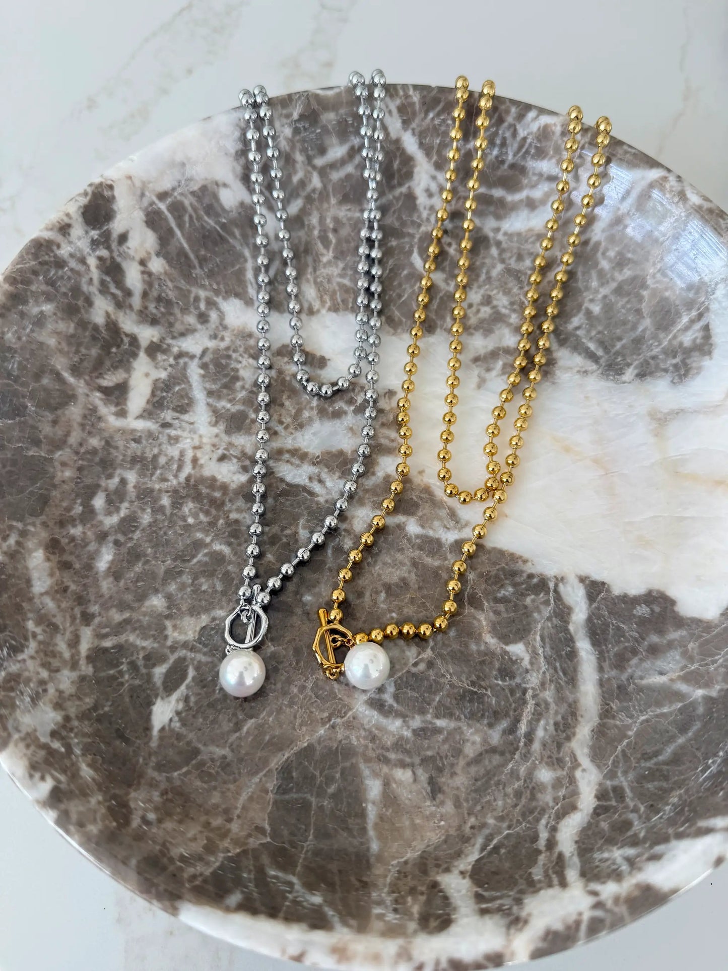 Danielle Necklace Water Resistant 46 Inch Long Can Be Worn Long Or Wrapped by Chansuttpearls